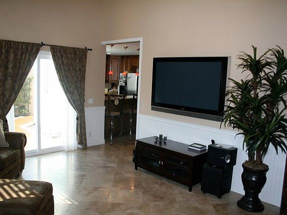 Living Room with HDTV