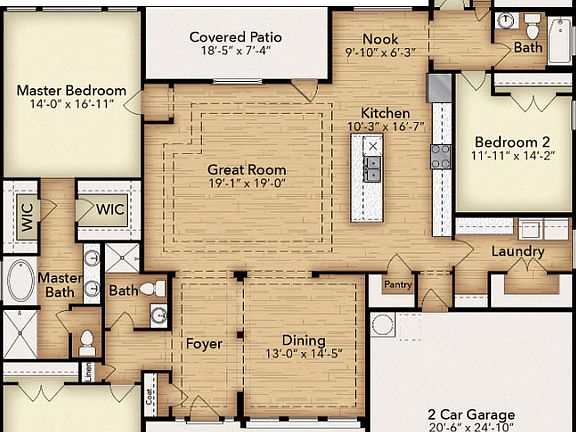 KT Homes Talon Floorplan