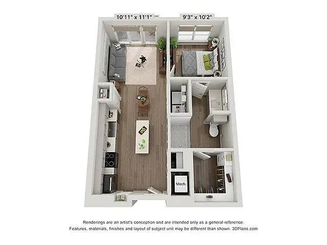 Floor plan A11