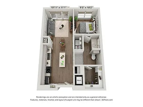 Floor plan A1