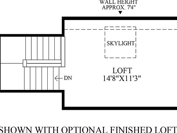 Optional Finished Loft