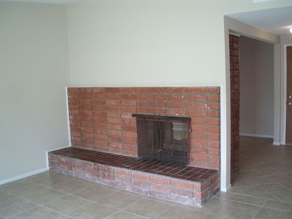 warm fireplace