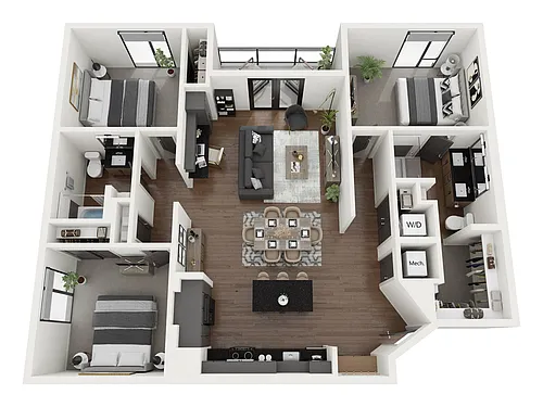 Floor plan C1