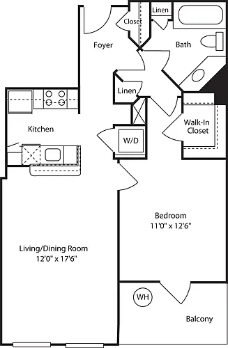 Floor plan B1-B2-1