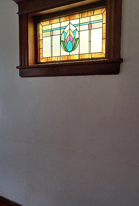 Stain glass window in Living Room