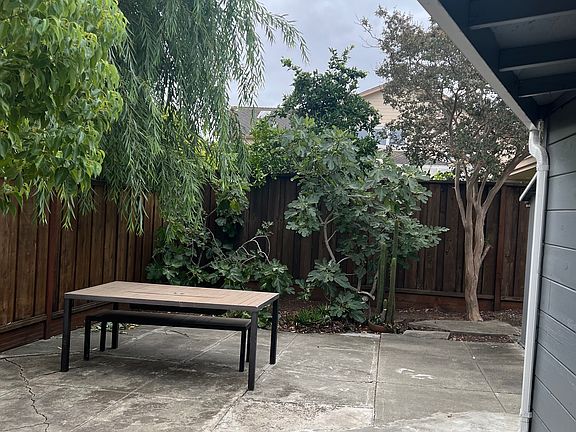 Gated Patio area is right outside of your front door.