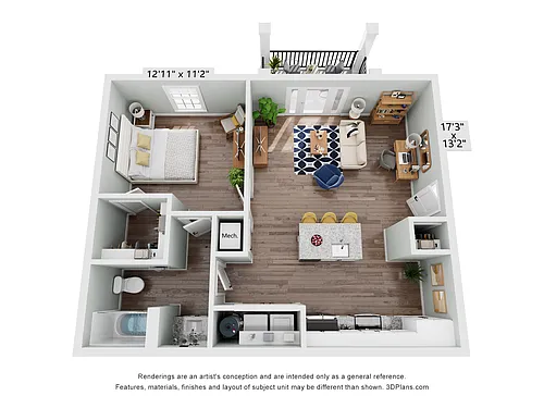 Floor plan Rose
