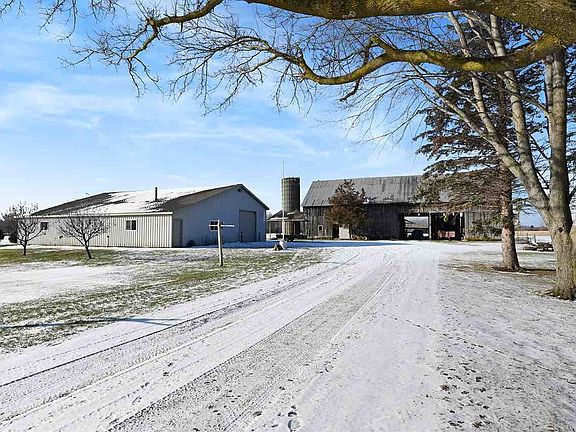 Property includes 2 barns