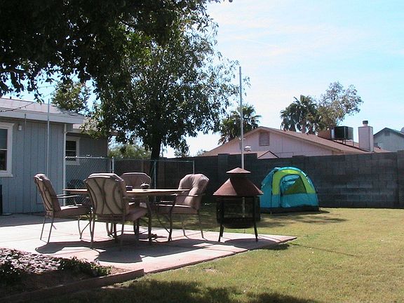 Patio and Yard