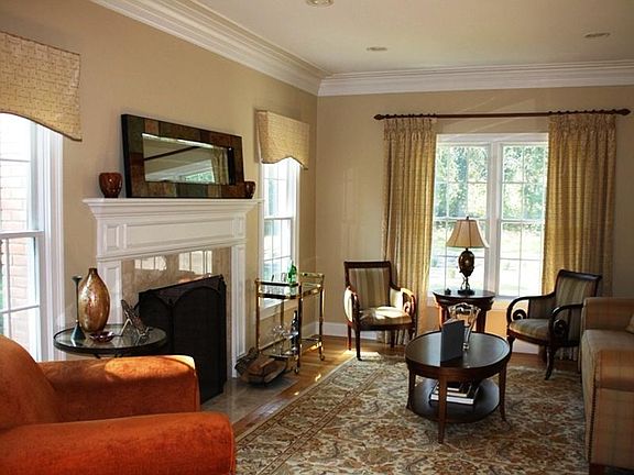 Living Room with Fireplace