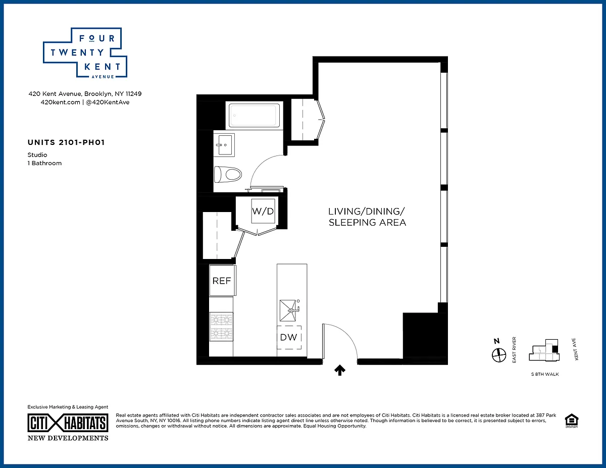 Building Photo - 416 Kent Ave #2201