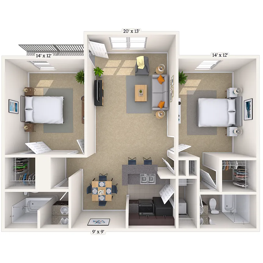 Floor plan Memphis