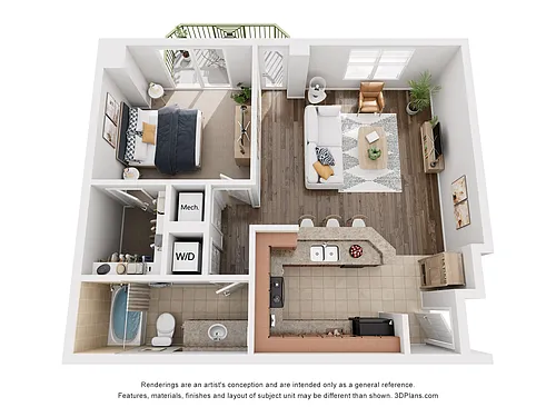 Floor plan The Cove