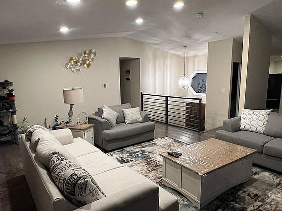 spacious living room.