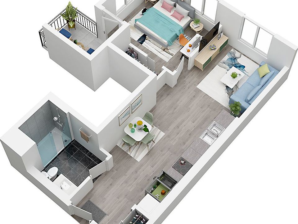 2nd image of 1450 W Washington Blvd #206