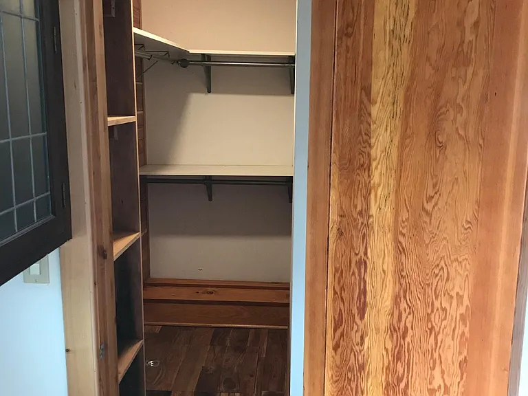 Master walk in closet