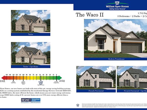 New home construction Dallas - William Ryan Homes - for sale
