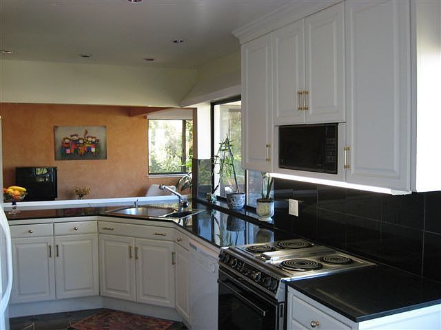 Updated Kitchen leads to Family Room