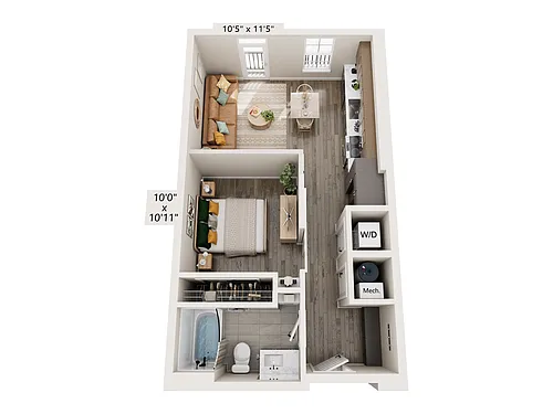 Floor plan S1A