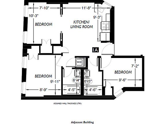 2nd image of 30 Carmine St APT 1A