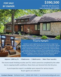 5283 NE Ash Grove Ct, Lees Summit, MO, 64064