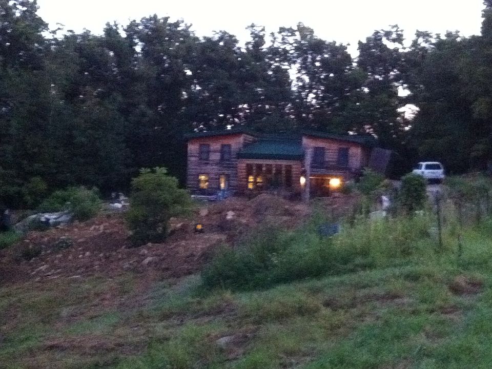 Approach from farm road