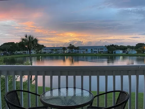Balcony with a view - 149 Sea Horse Dr SE #F