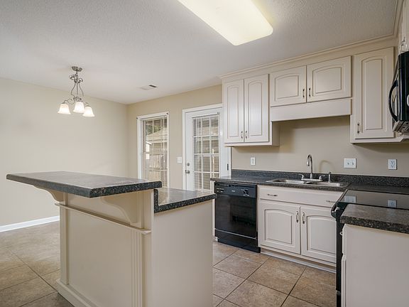 Kitchen with Black Appliances