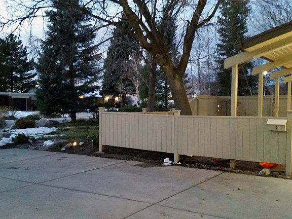 Large Private Front Patio