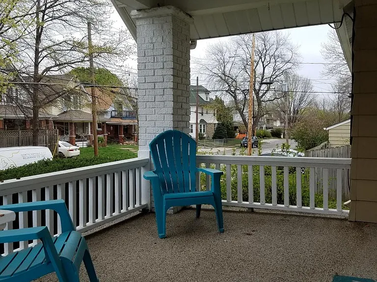 Covered porch