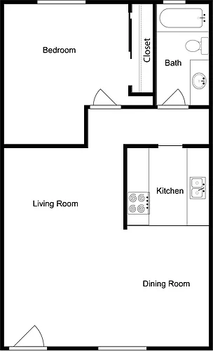 Floor plan Plan A