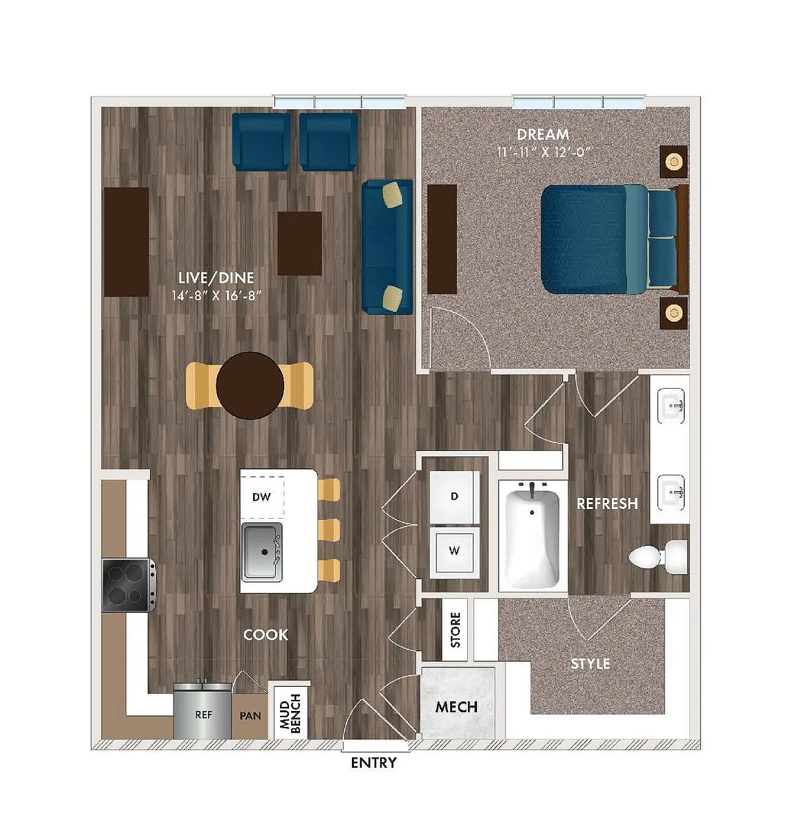 Floor plan A7
