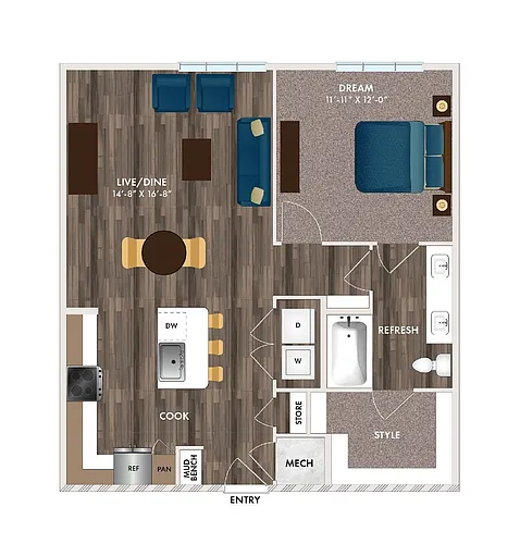 Floor plan A7
