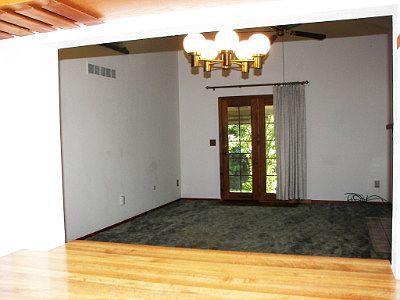 Kitchen Window to Living Room