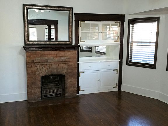 Dining Room with fireplace