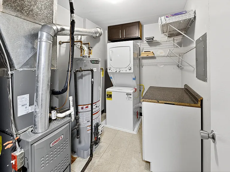 Large in unit laundry room. Lennox HVAC- new!