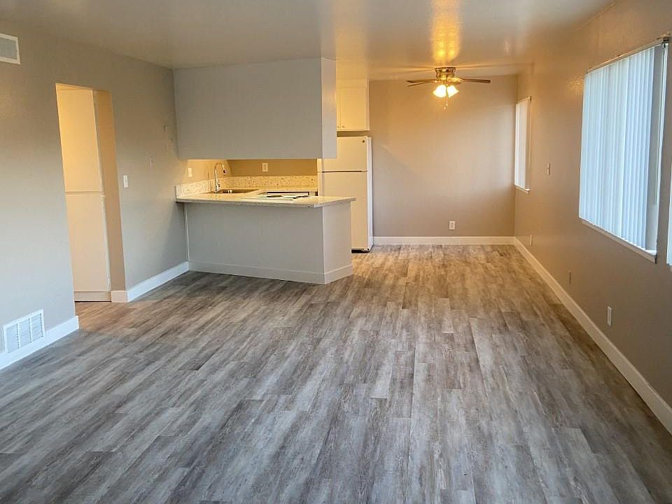 front entrance to unit open floor plan