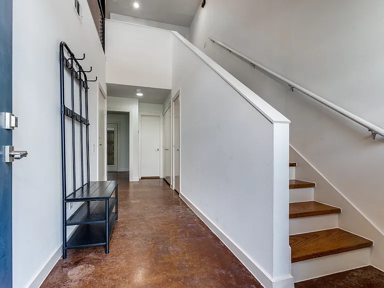 Entry to townhouse