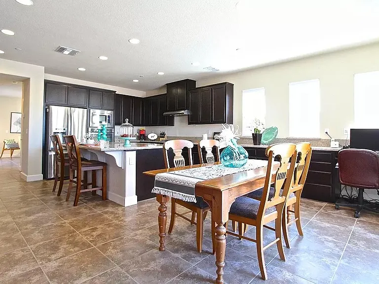 View from Kitchen to entrance