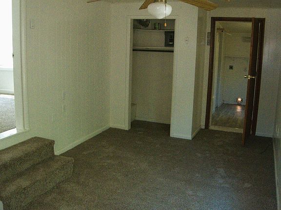 Master bedroom (converted garage) - carpeted