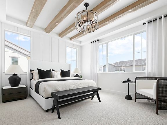 Expansive owner s suite with plenty of natural light