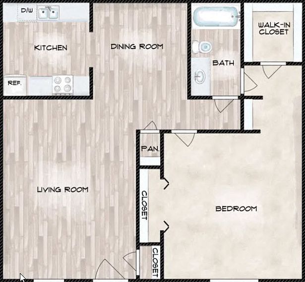 2nd image of 3540 N Camp Creek Pkwy SW APT J18