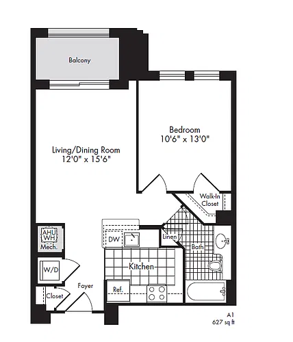 Floor plan A1