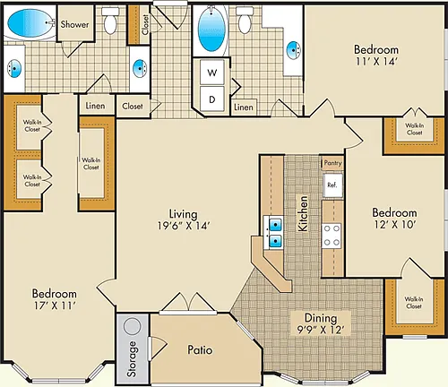 Floor plan G