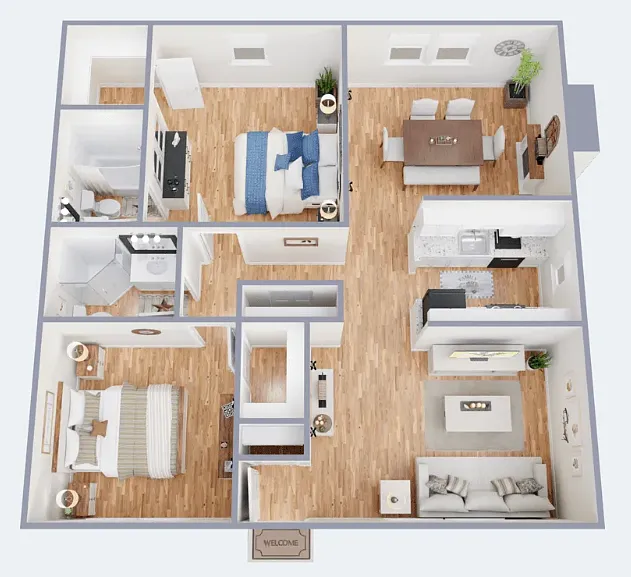 Floor plan B1