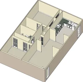 OTA- 2 bdrm 3d OTA- 2 bdrm 3d