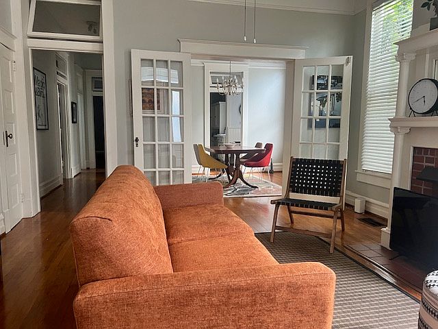 Living Room - facing Hallway and Dining Room