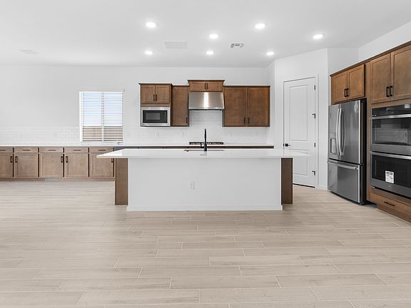 Kitchen with island