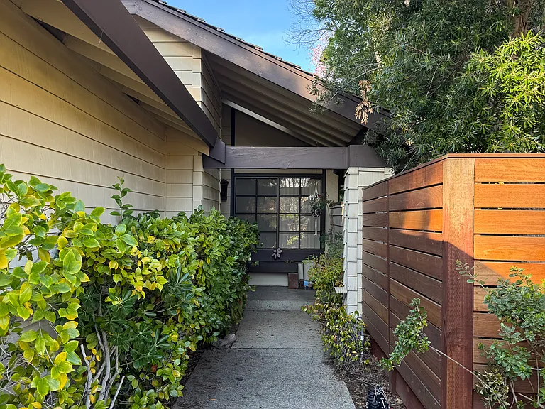 Pathway to front door