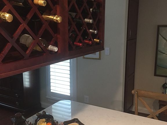 Two wine racks 